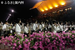 静内高校吹奏楽部による生ファンファーレ