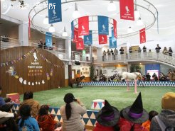 ハロウィンバージョンの特別ポニーショー