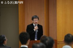 講師を務めたJRA競走馬総合研究所栃木支所の丹羽秀和獣医師