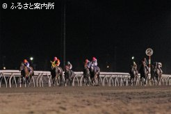 直線では三つ巴の戦いとなった
