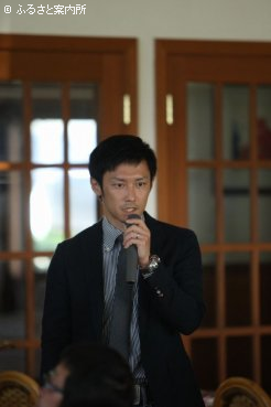 講師を務めた富山拓磨氏