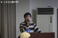 ｢ノドつまり｣について講演した日高修平氏