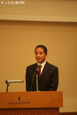 講師を務めたJRA日本中央競馬会日高育成牧場生産育成研究室の羽田哲朗室長