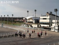 80日間の開催を終えた門別競馬場