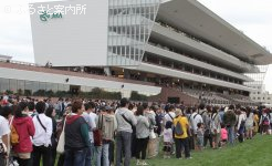 握手会には長蛇の列が…