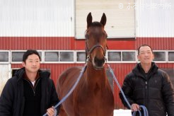 レジネッタを囲んで(左：吉田正志さん、右：藤井周さん)