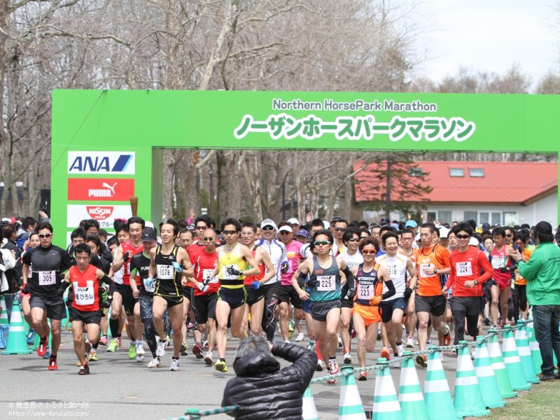 ノーザンホースパークマラソン13開催 馬産地ニュース 競走馬のふるさと案内所