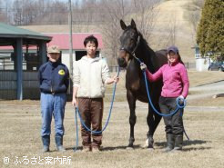 繁殖部門の皆さんと共に