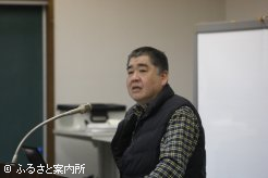 蟻洞の対処法について報告した武田英二氏