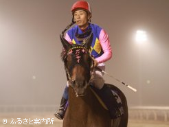 引きあげてくる人馬