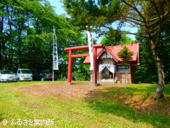 木田牧場が世話をする相馬本桐神社