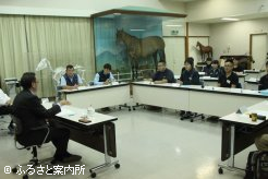 初日の講義は｢JRA調教師との懇談会｣