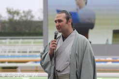 今年の日本ダービー(G1)では口取り式にも参加