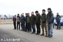 装蹄競技大会には過去最大となる10名の装蹄師が参加した