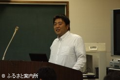 JRA誘導馬の症例を報告したJRA日高育成牧場の諌山太郎氏