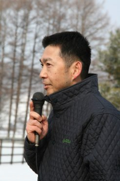 遊佐繁基静内種馬場種馬課長