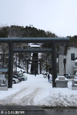 初午祈願祭が行われた浦河神社
