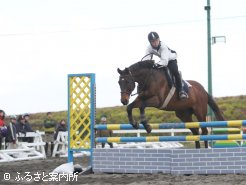 小障害A飛越競技で優勝した伊藤真大朗さん