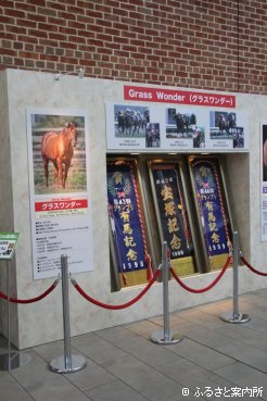 グラスワンダー優勝レイ