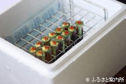 厳重に封緘された血液