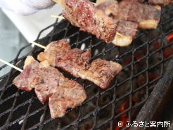 日高三大和牛串は今回も好評
