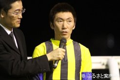 ミリオンディスクを勝利へと導いた蛯名騎手
