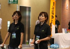 昨年のブースの様子です。多くの方にブースにお越しいただきました。