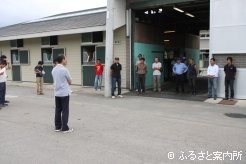 愛馬の移動を済ませた生産者たち