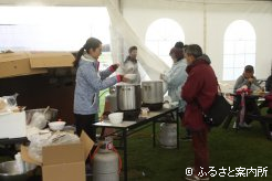 三平汁がふるまわれた｢nittan千人鍋｣