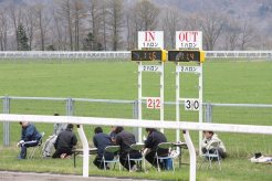 本番さながらに時計が表示