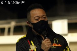 リーディングトレーナーの田中淳司調教師