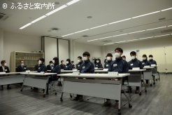 日本軽種馬協会静内種馬場研修所で行われた第44期生産育成技術者研修開講式