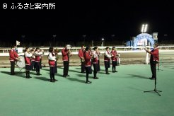 北海道富川高等学校吹奏楽部の生ファンファーレ演奏