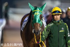 生産は田中勝春元騎手の実家だ