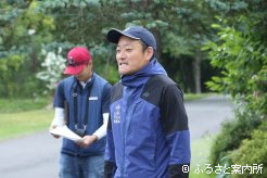 主催した胆振軽種馬農業協同組合青年部の岩崎義久部長
