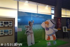 苫小牧市美術博物館で始まった展示