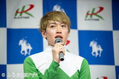 今シーズン、門別競馬場では重賞初勝利の石川騎手倭