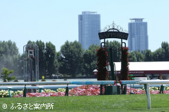 開幕を待つ札幌競馬場