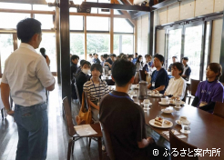 ノーザンホースパークで行われた胆振獣医師会との懇親会