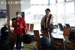 日高町の魅力のひとつであるホッカイドウ競馬について学習した