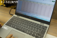 架空のデータで事業計画書を作成した