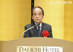 「生産界との連携を深め、日本競馬の全体のさらなる飛躍に尽力」と決意述べたNAR斉藤弘理事長