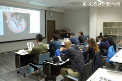 初日の講義は蹄の管理について