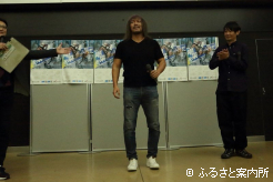 トークショーでファンを楽しませた内藤哲也さん