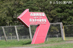 丸幸小林牧場の看板