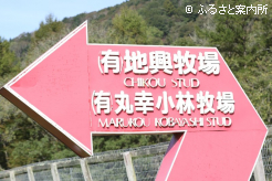 丸幸小林牧場の看板