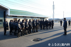 比較展示に参加した研修生