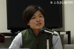 イギリスで得た知識を説明する多田健一郎氏