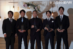 2歳部門年度代表馬ベストグリーンの表彰