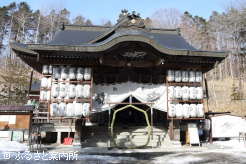寛政11年に建てられたという義経神社